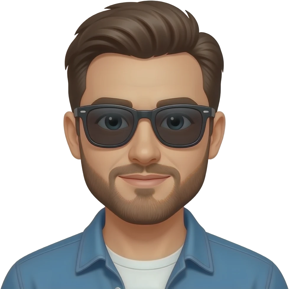 men wearing sunglasses emoji