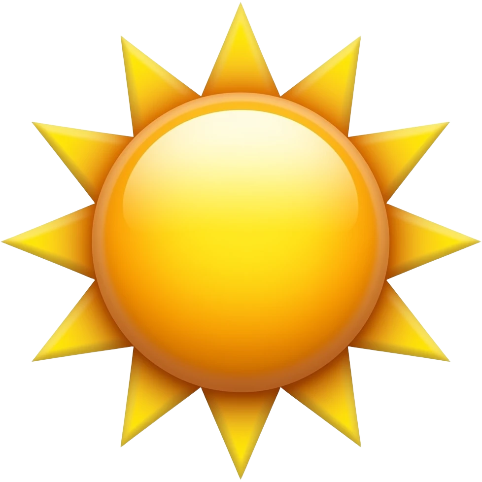 sun emoji