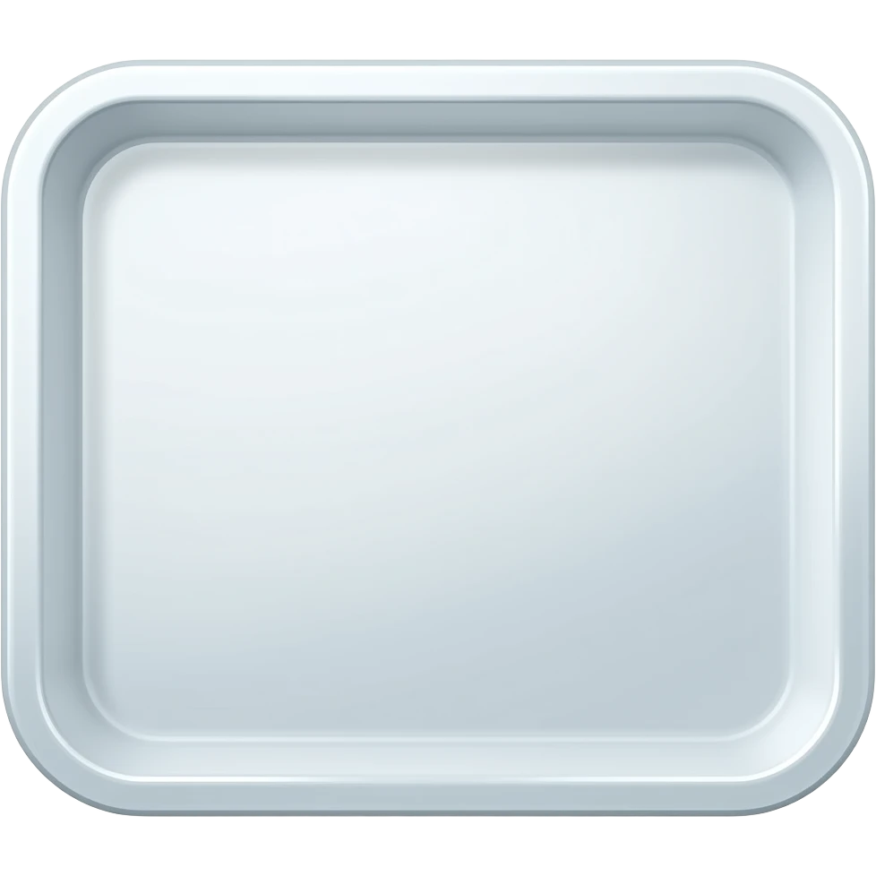 plain-transparant-serving-tray emoji