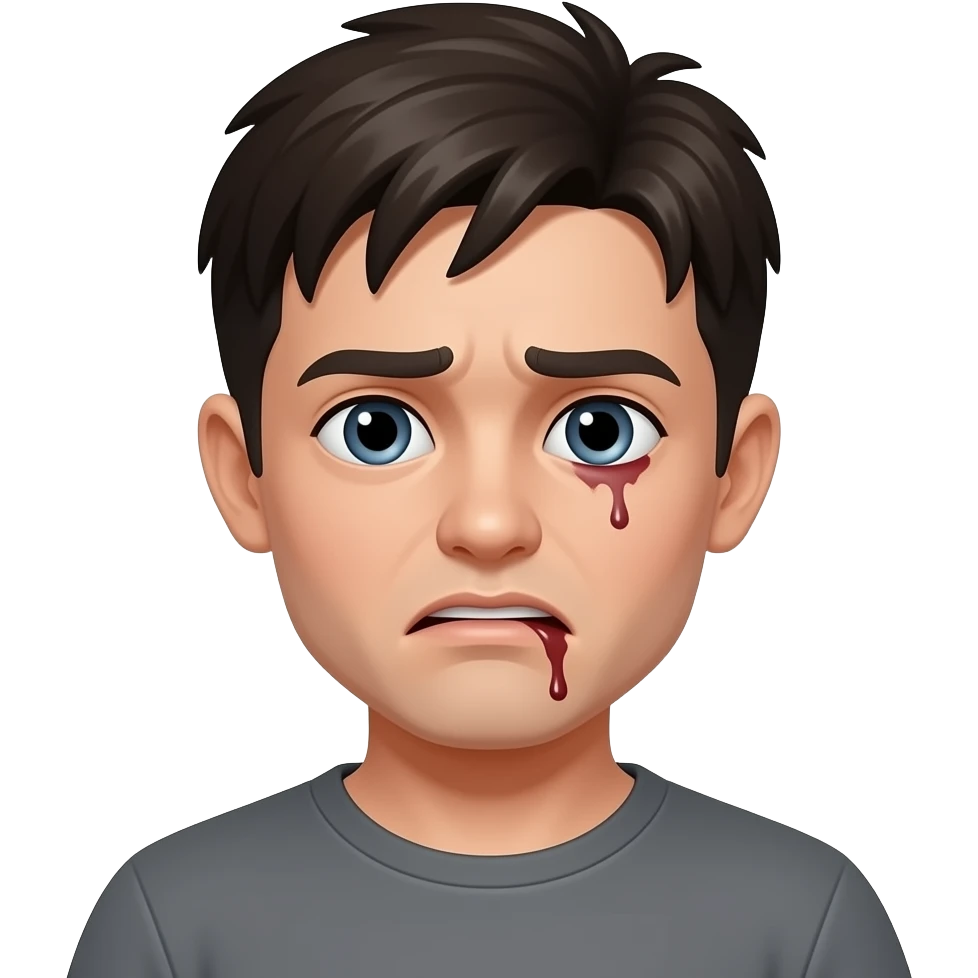 Suicidal emoji