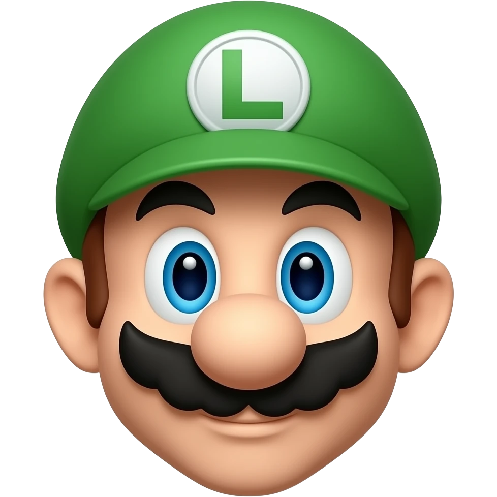 luigi’s face emoji