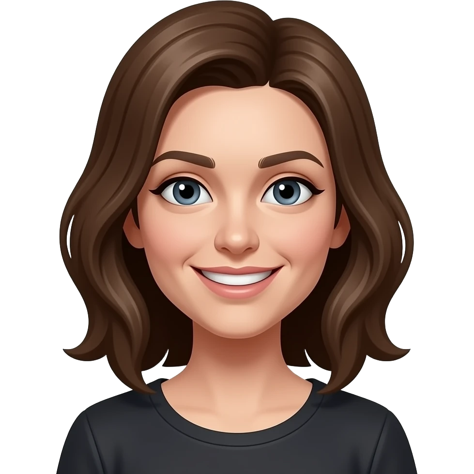 creepy smile woman emoji | AI Emoji Generator