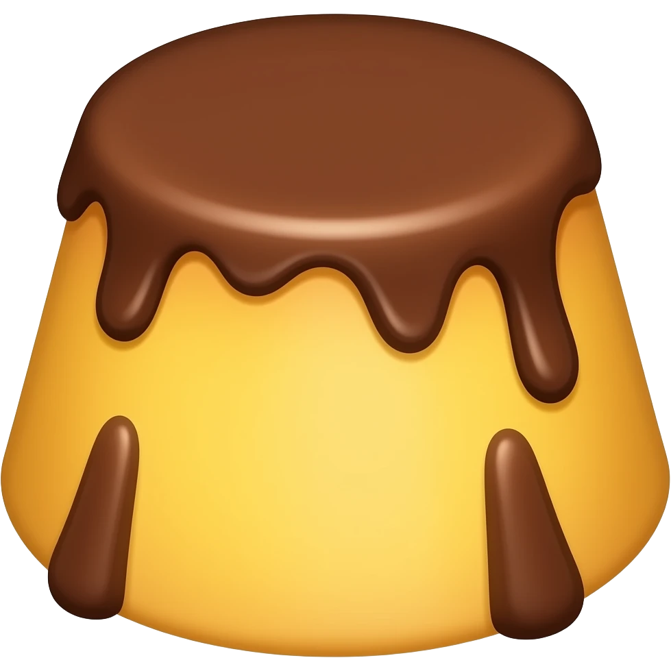 choco flan emoji