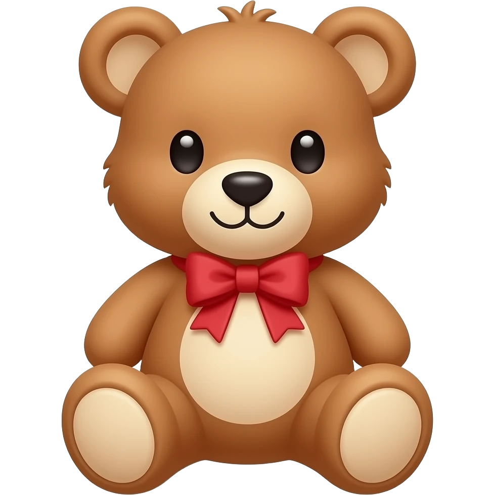 Cute teddy for girl emoji