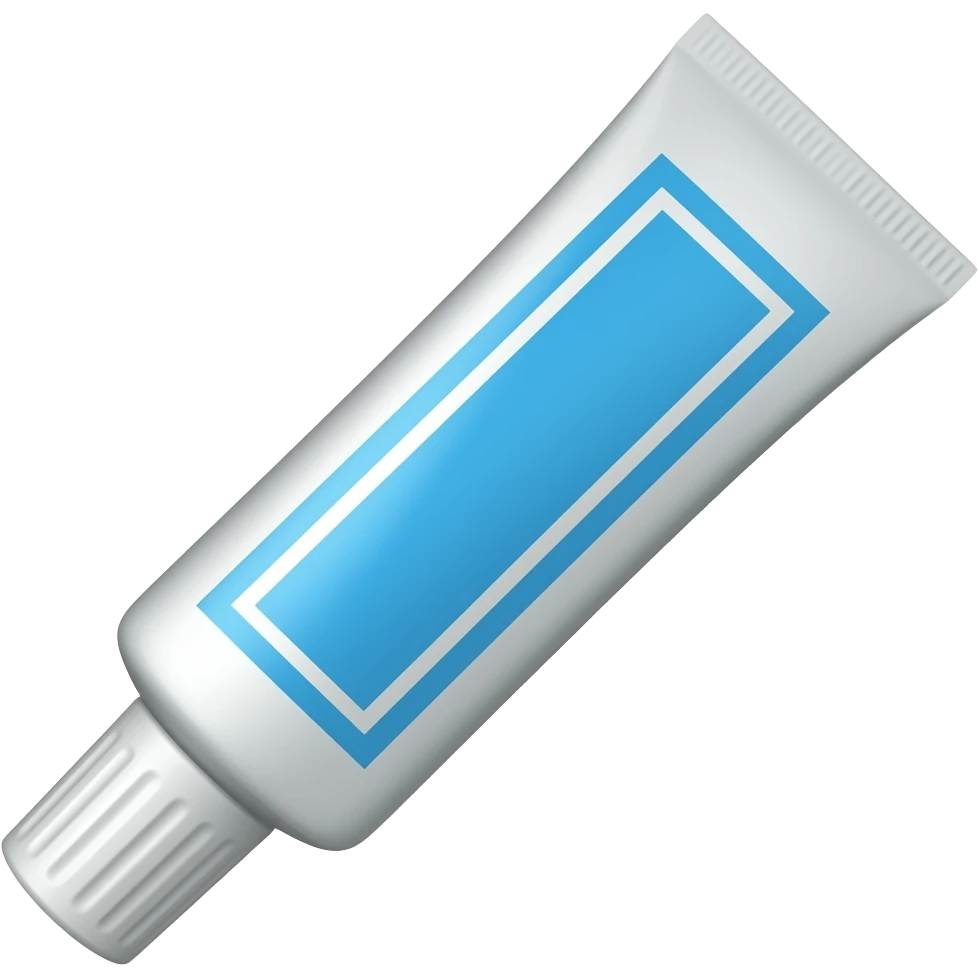 Toothpaste emoji