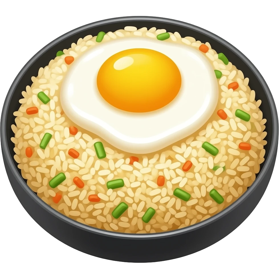 egg fried rice emoji