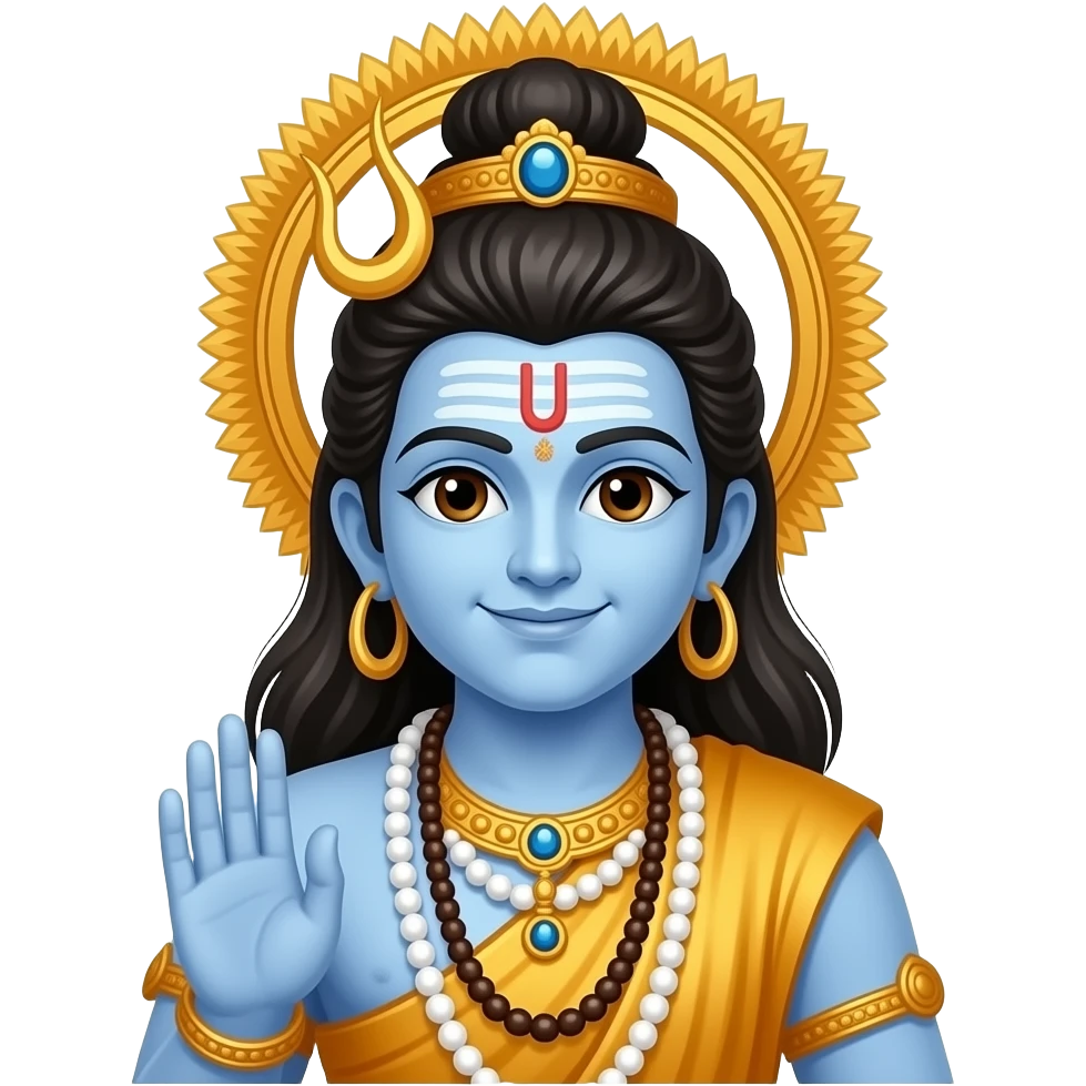 Brahma from Hindu Mythology emoji