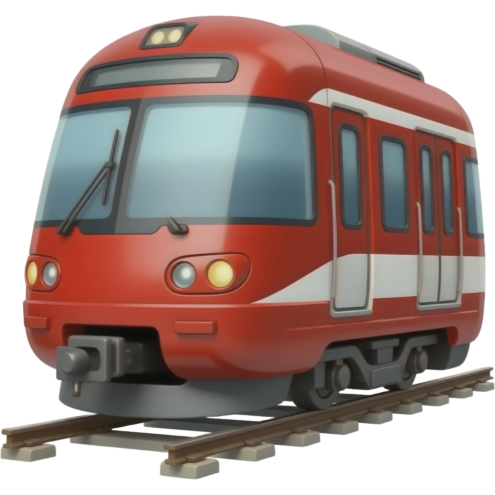 train red emoji