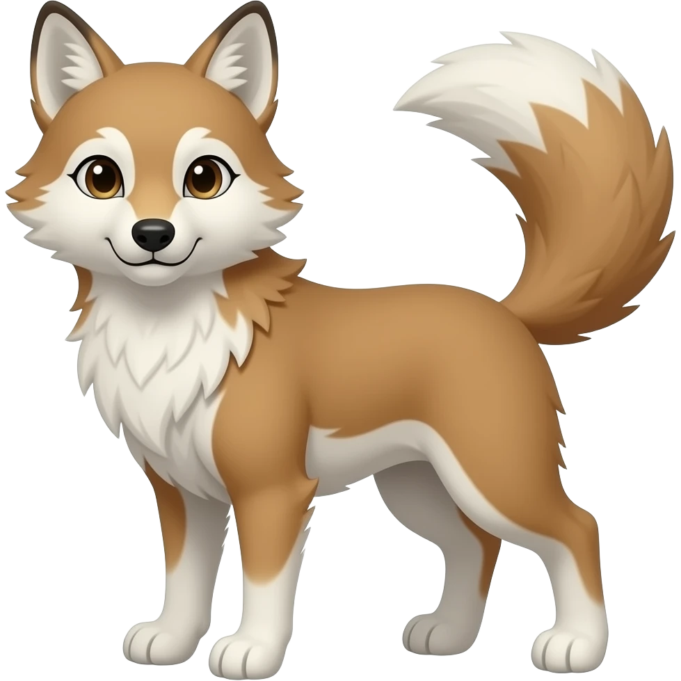 Wolf+Kitsune emoji