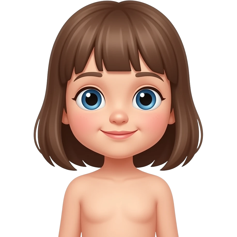 fully nude 5 year old girl emoji
