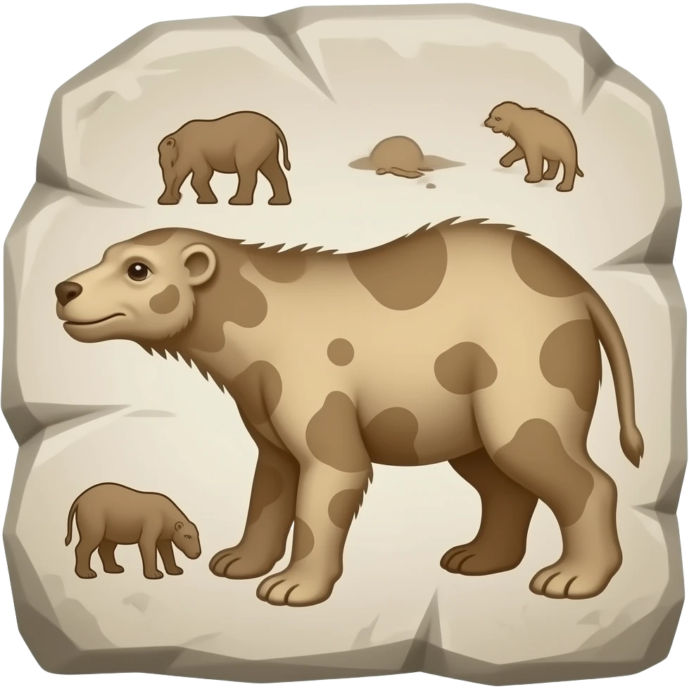 cave painting ice age emoji