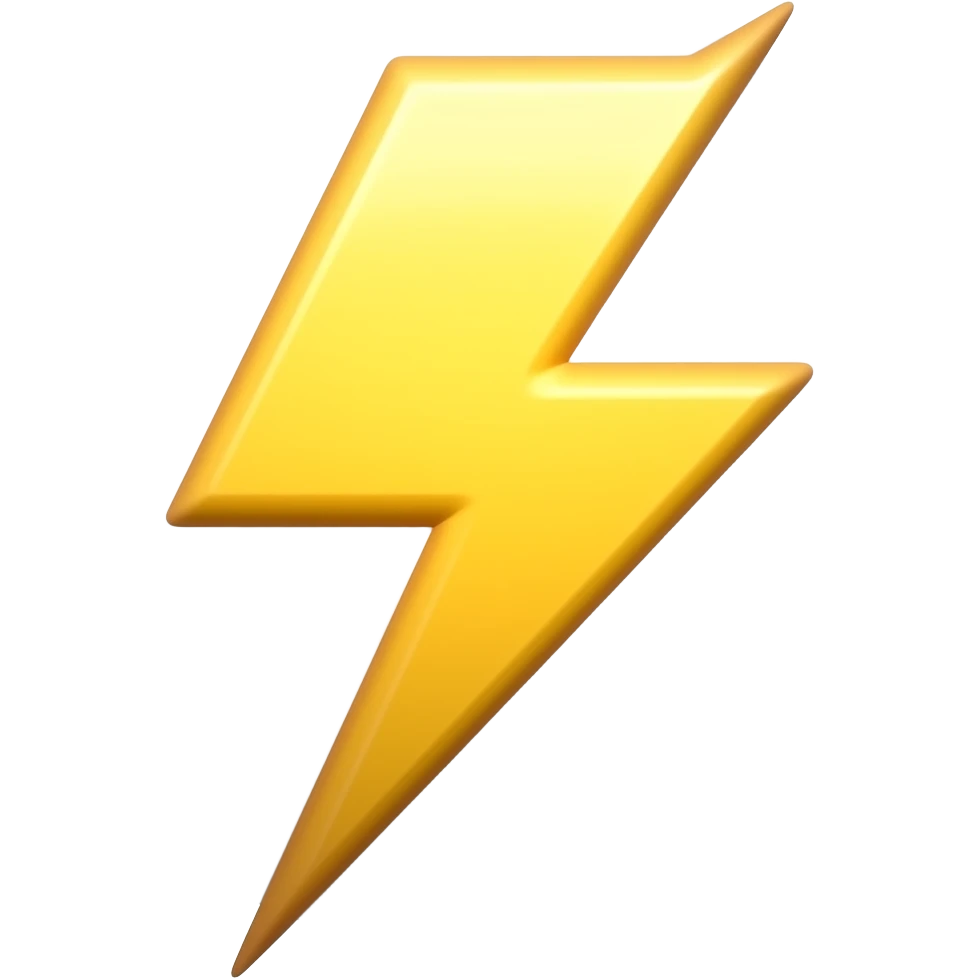 weather lighting emoji