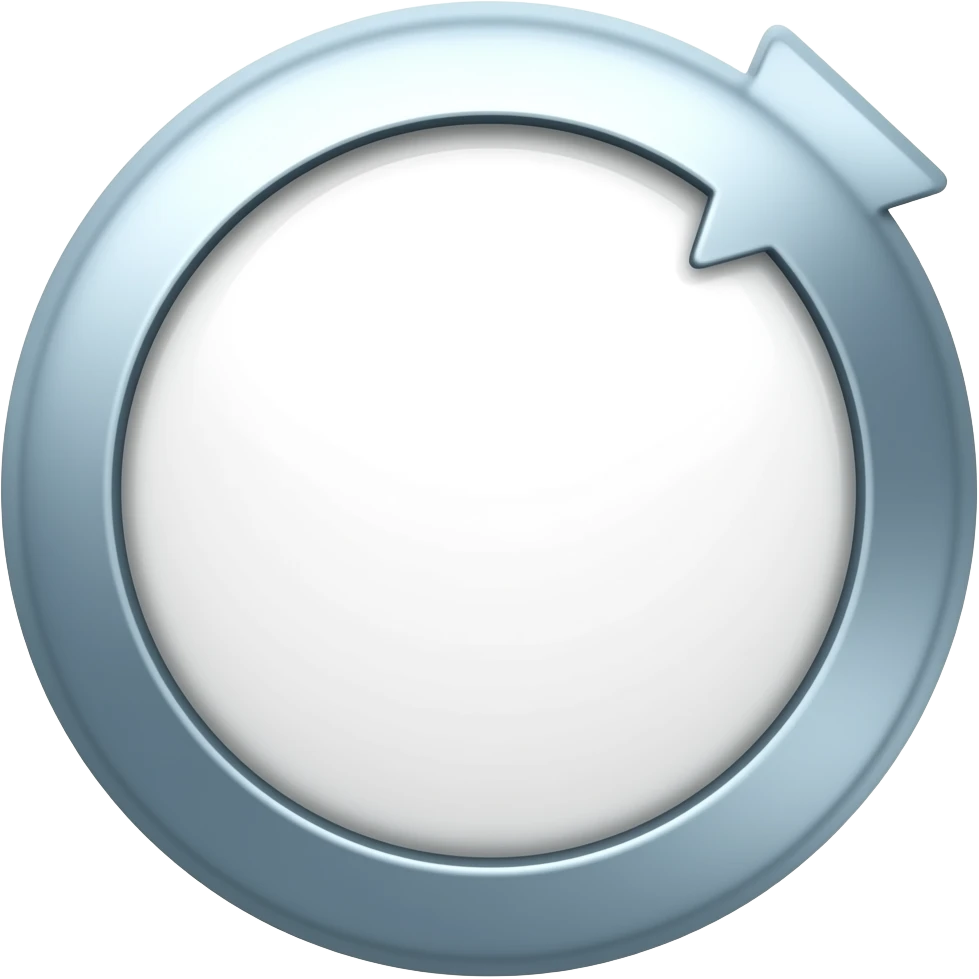 ARROW MID CIRCLE emoji
