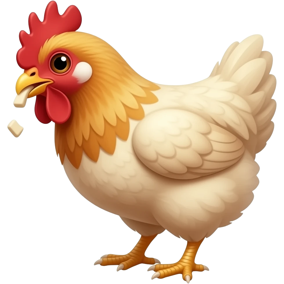 chicken small bites emoji