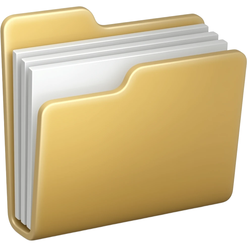 classroom plastic file emoji