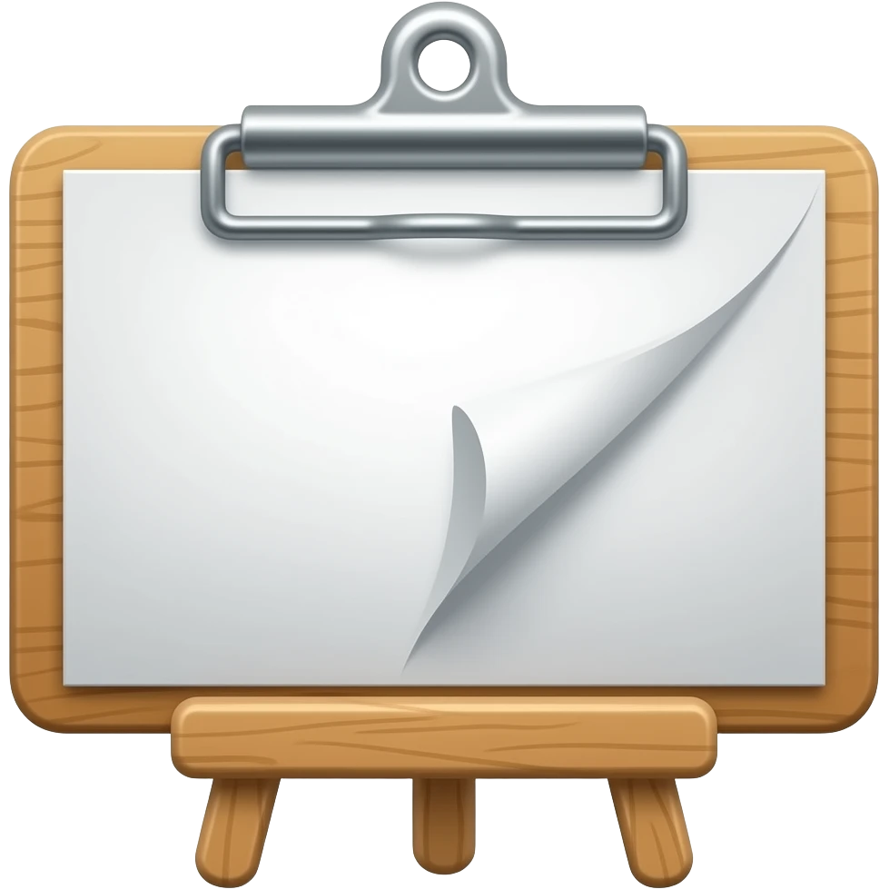 drawing board emoji