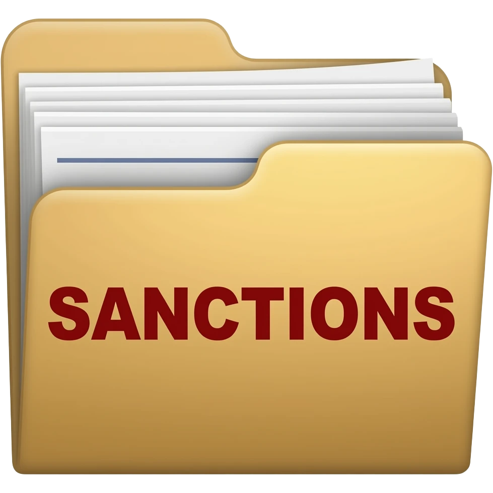 files labeled sanctions emoji