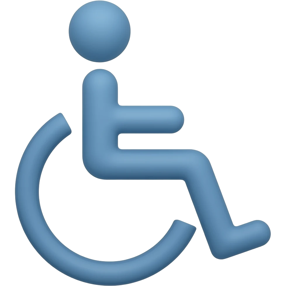 symbol for disabled person emoji