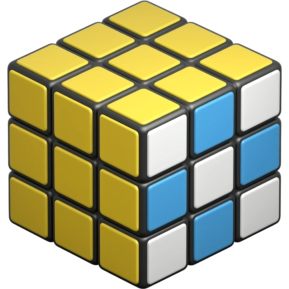 Rubik's cube 5x5 emoji