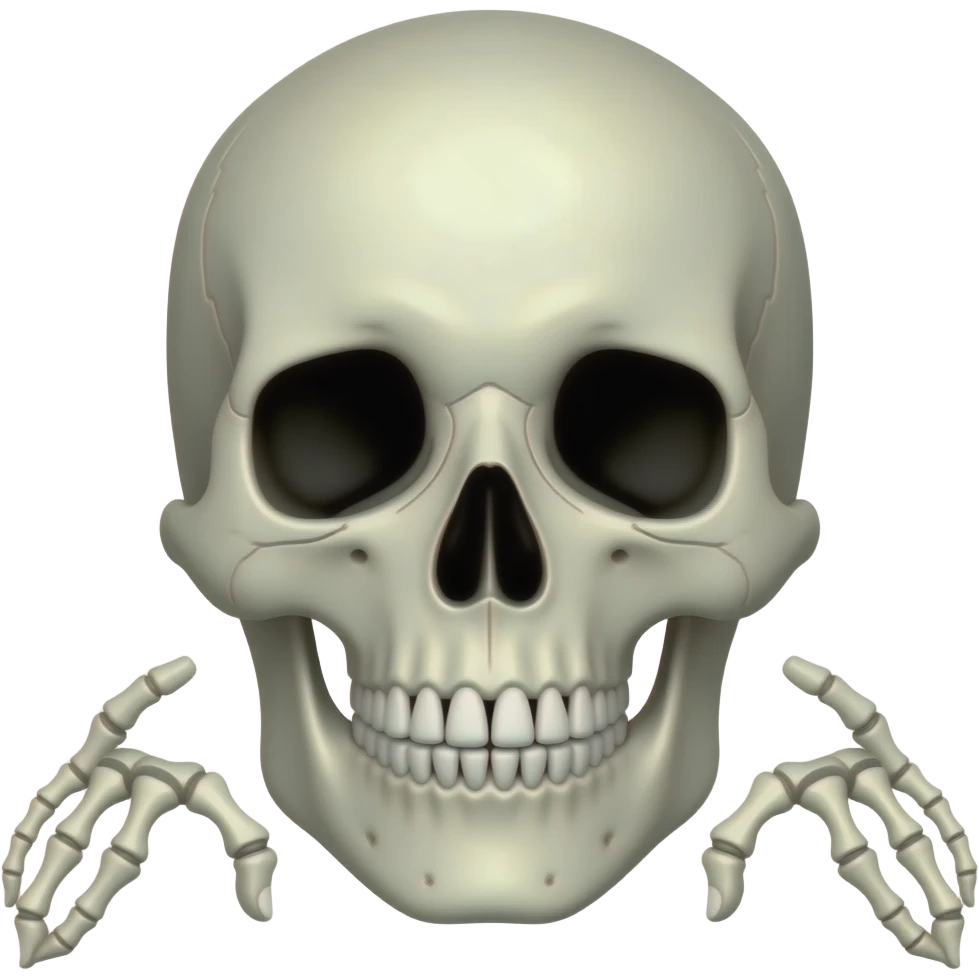 Skeleton emoji