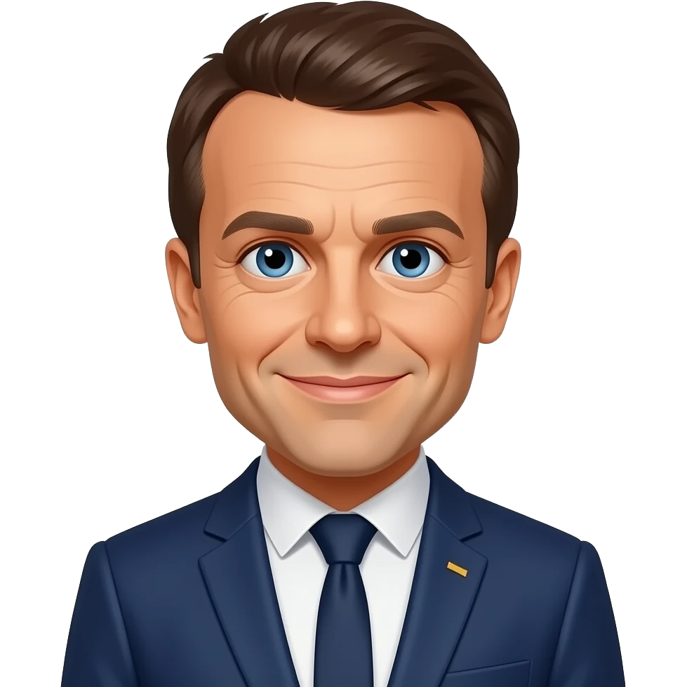 Emanuel Macron emoji