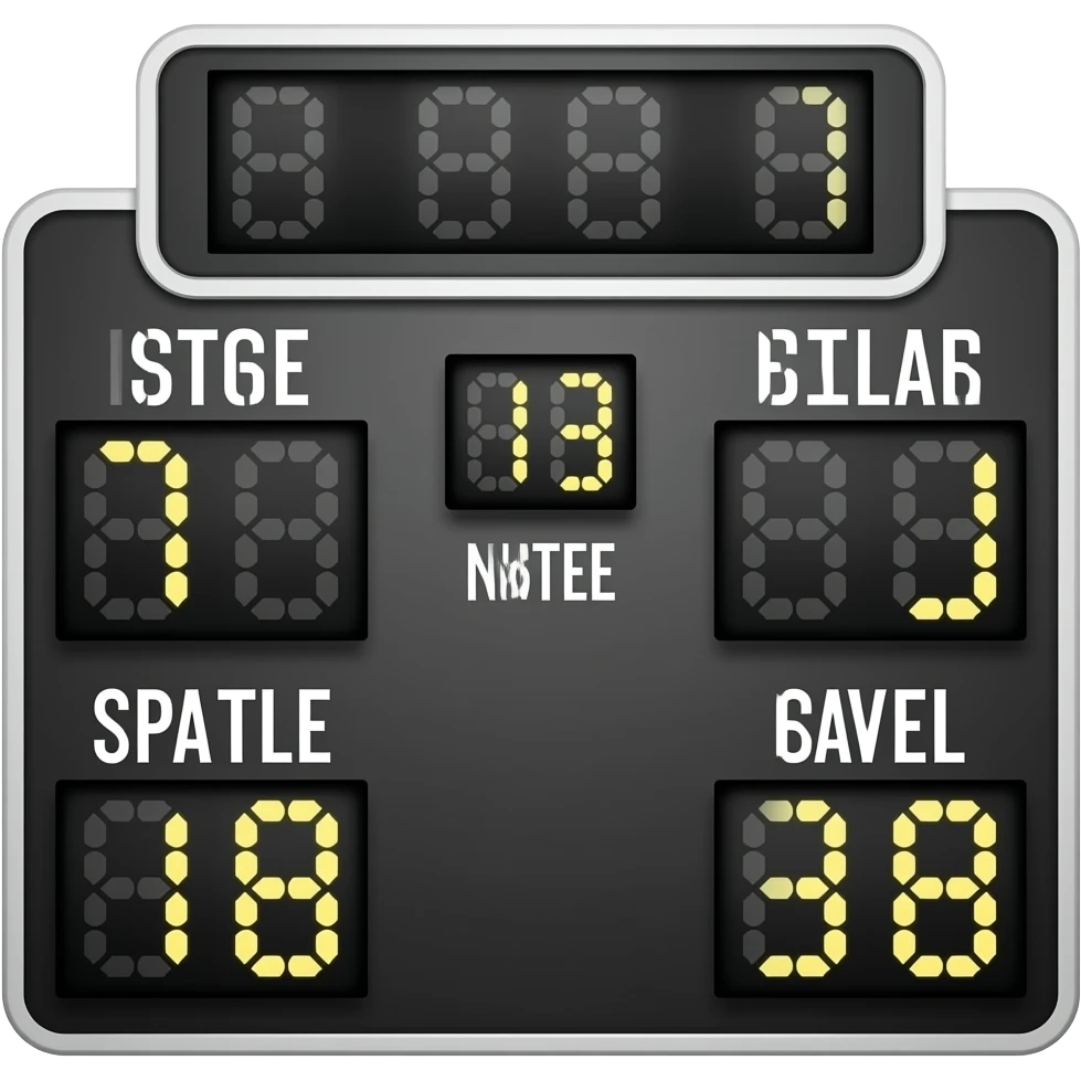 Scoreboard emoji