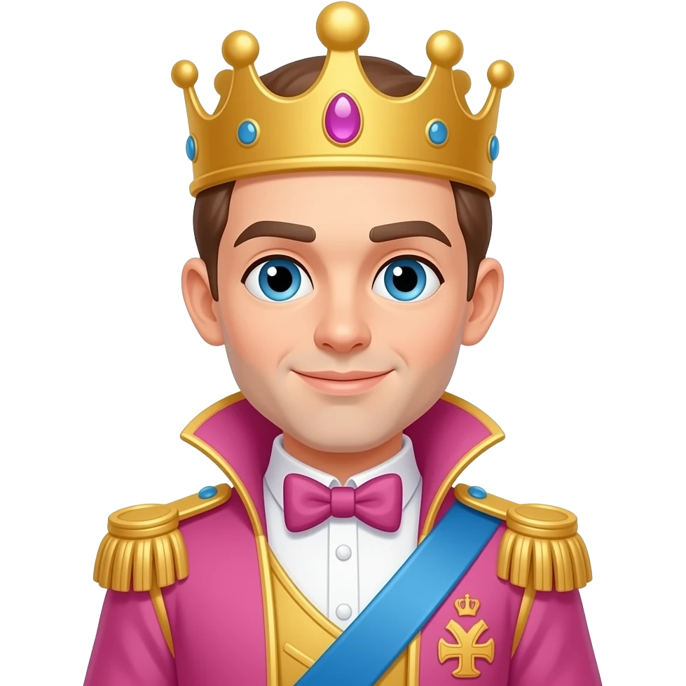 principe rosa emoji