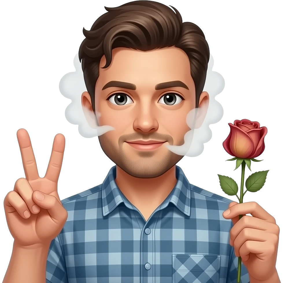 ✌️🫩🥀 emoji