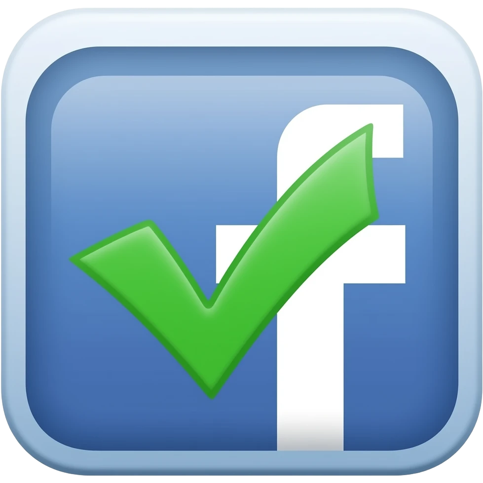 Facebook verification badge emoji