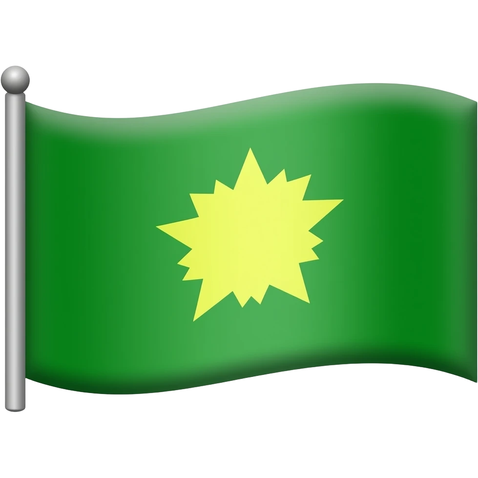 green flag emoji