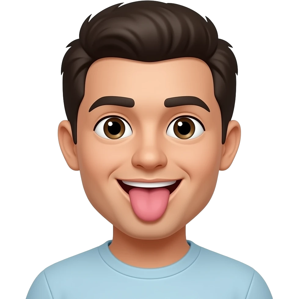 혀를 낼름 emoji