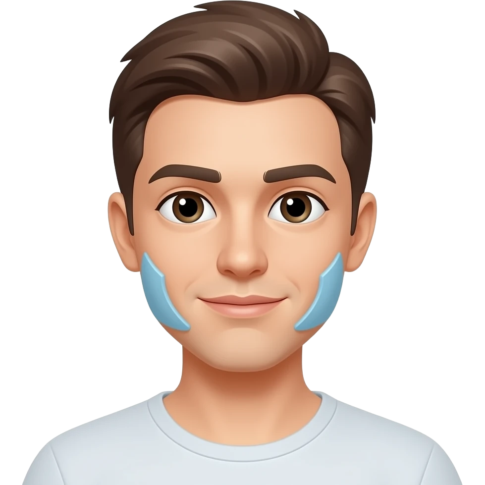 얼굴 자극 emoji