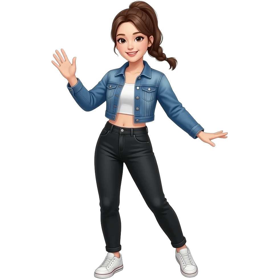 kpop jennie dance + kpop bias emoji