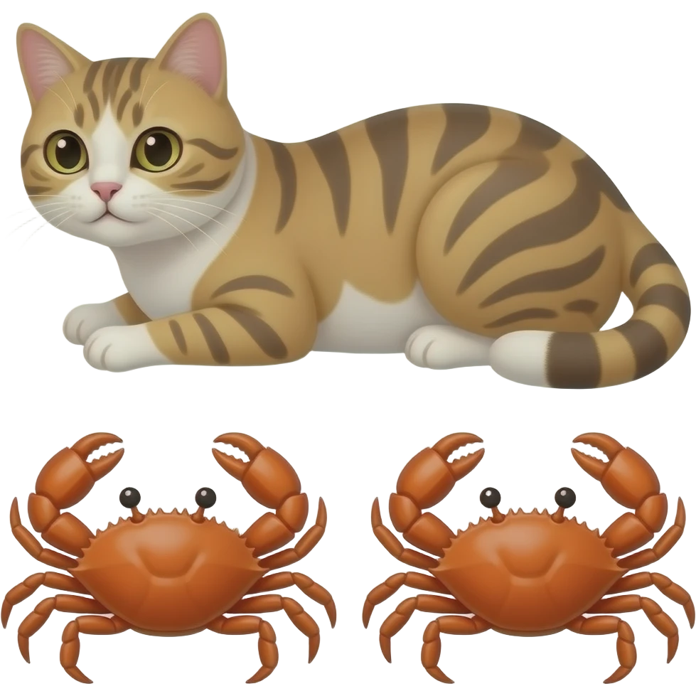 🐱 🦀 emoji