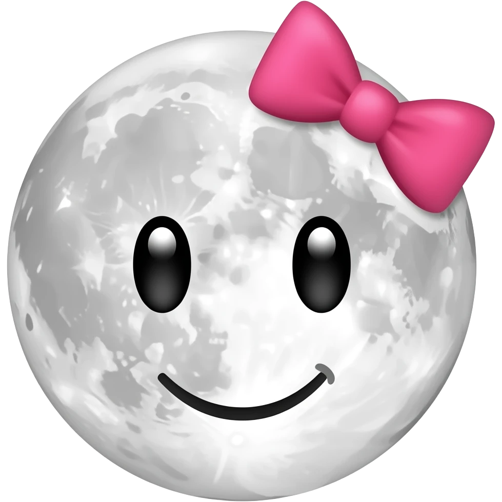 🌝🎀 emoji