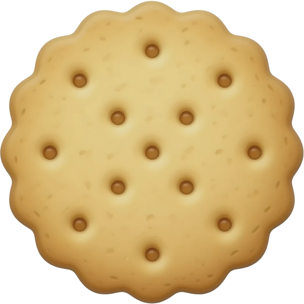 plain shortbread emoji