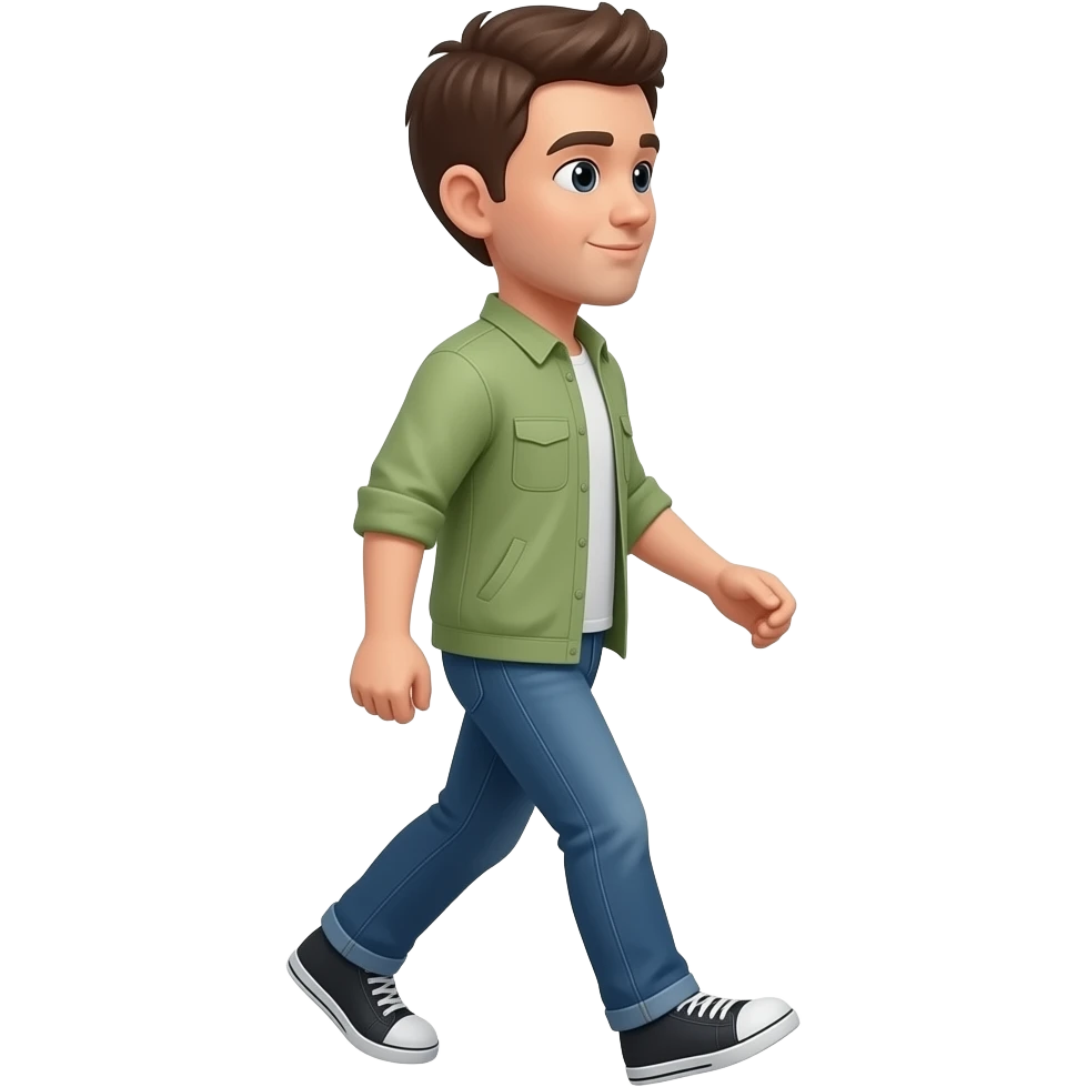 on a walk emoji