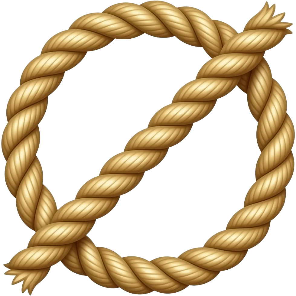 Rescue rope emoji