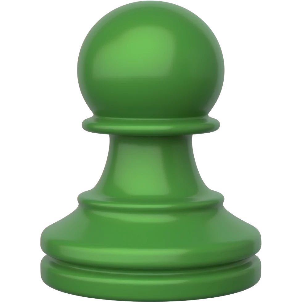 Green pawn emoji
