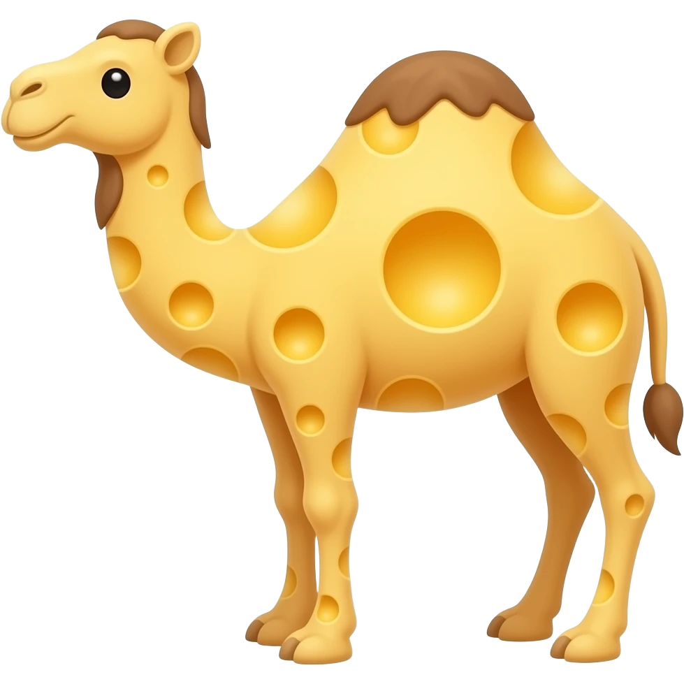 camel cheese emoji