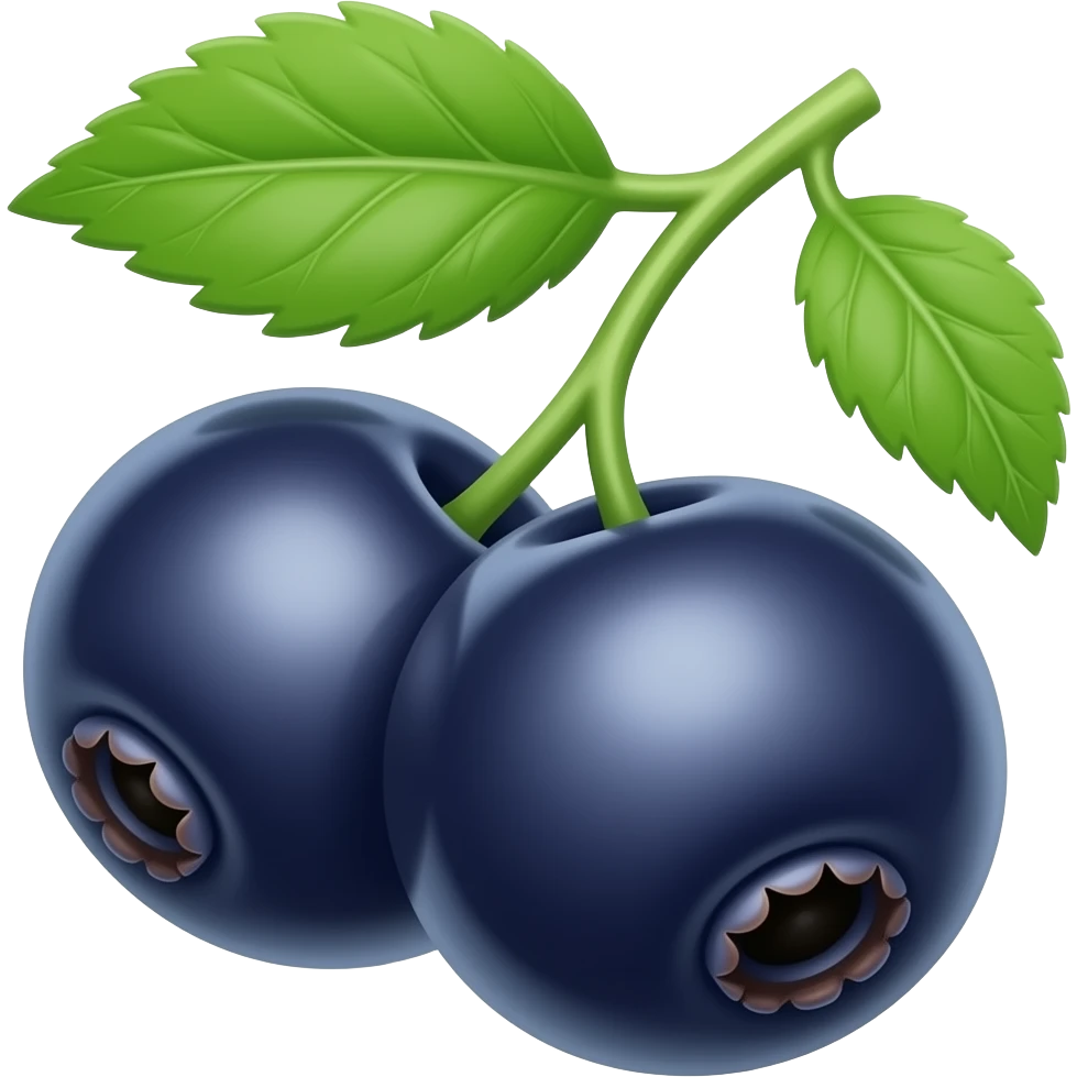 elderberries emoji