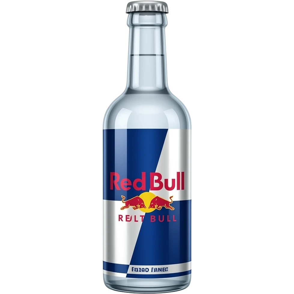 Fais un flash vodka redbull les deux dans une bouteille de cristaline emoji