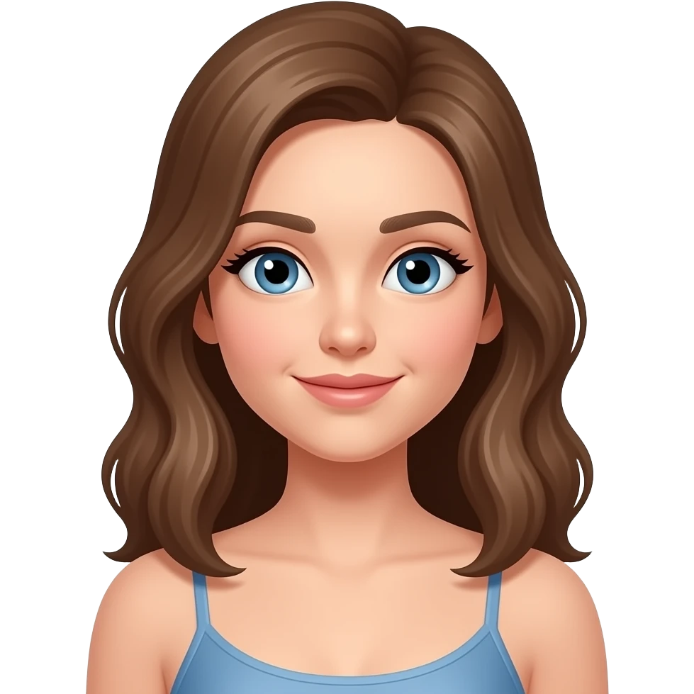 Girl with no bra emoji