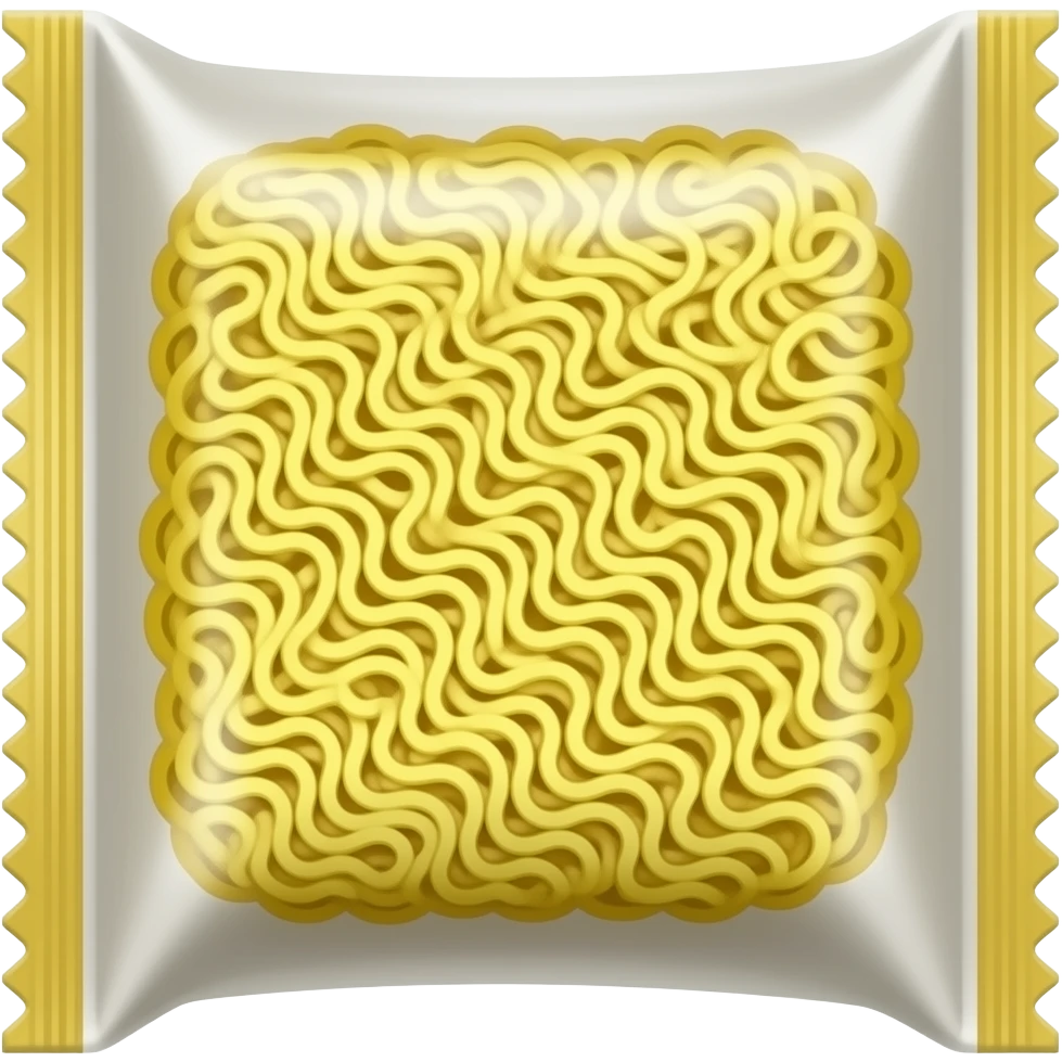 생라면 사리 emoji