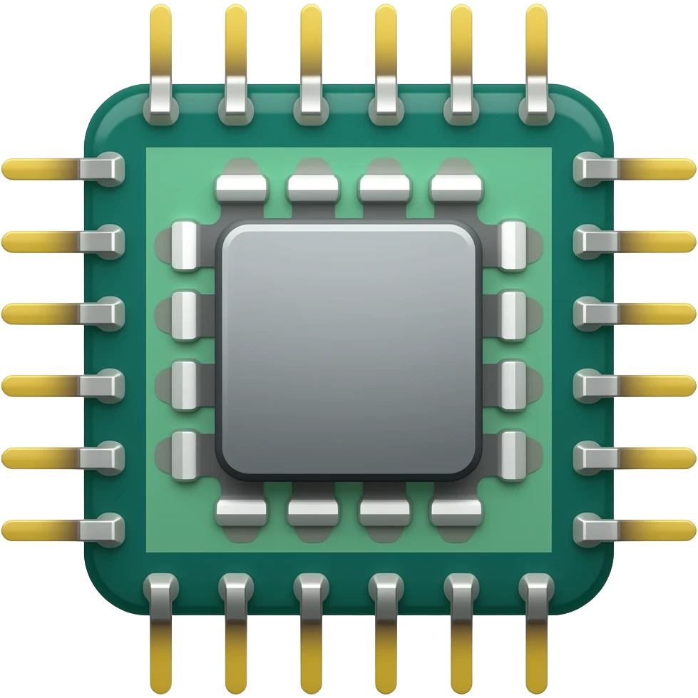 computer chip emoji