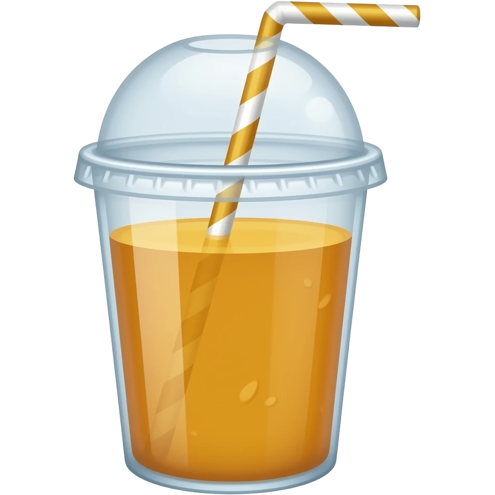 juice cup emoji