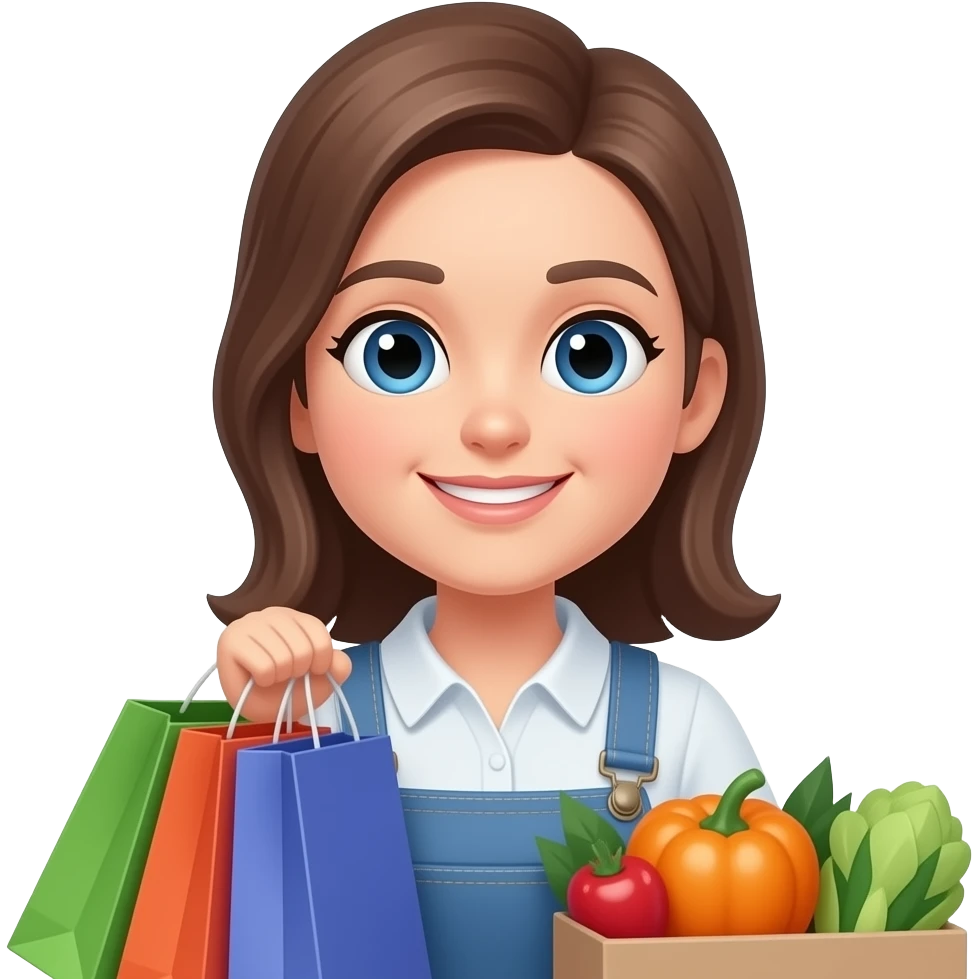 shopping emoji