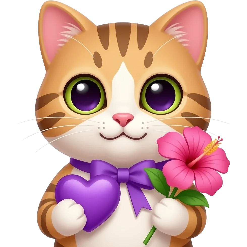 🩷🌺🎀😻 emoji