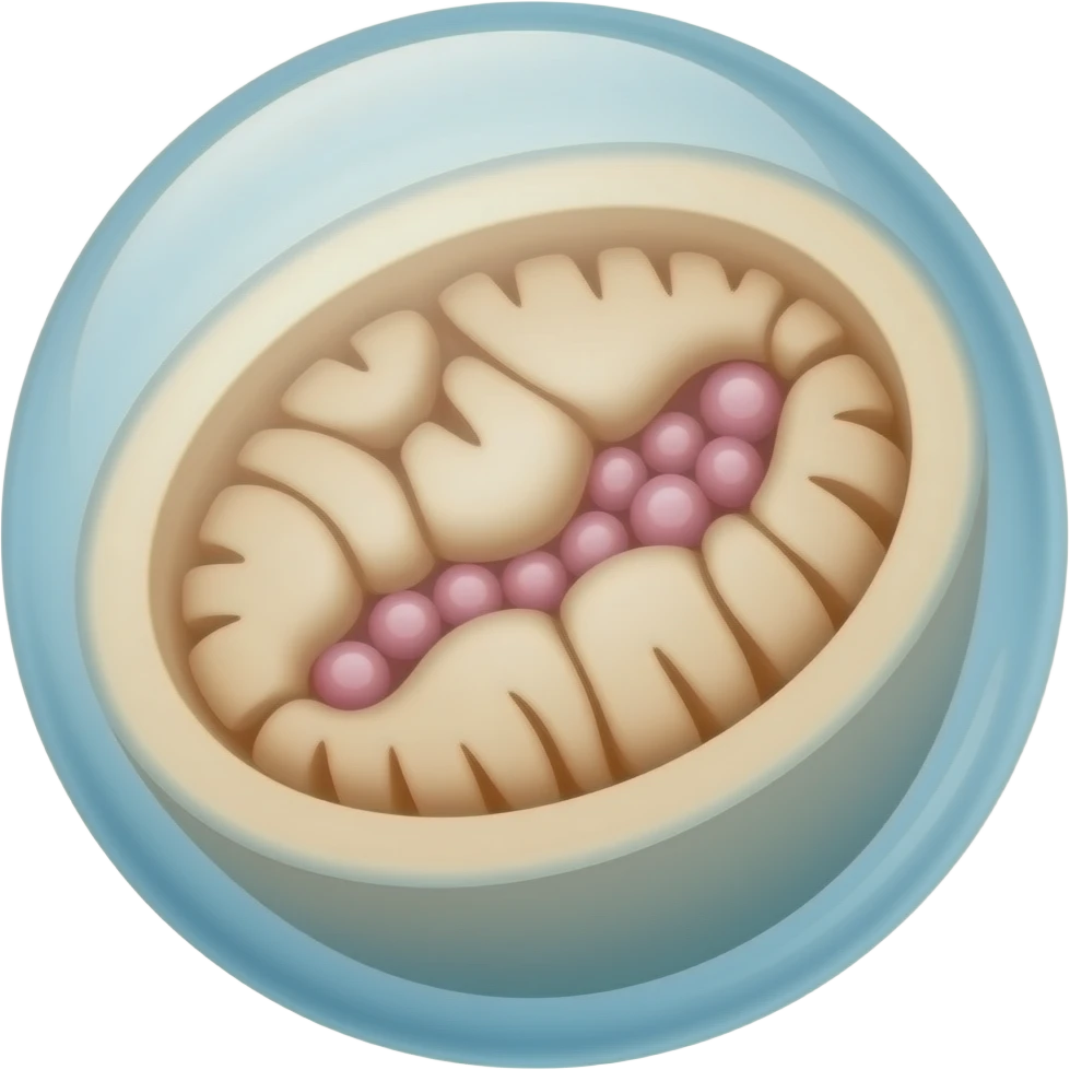 mitochondrion biology. emoji