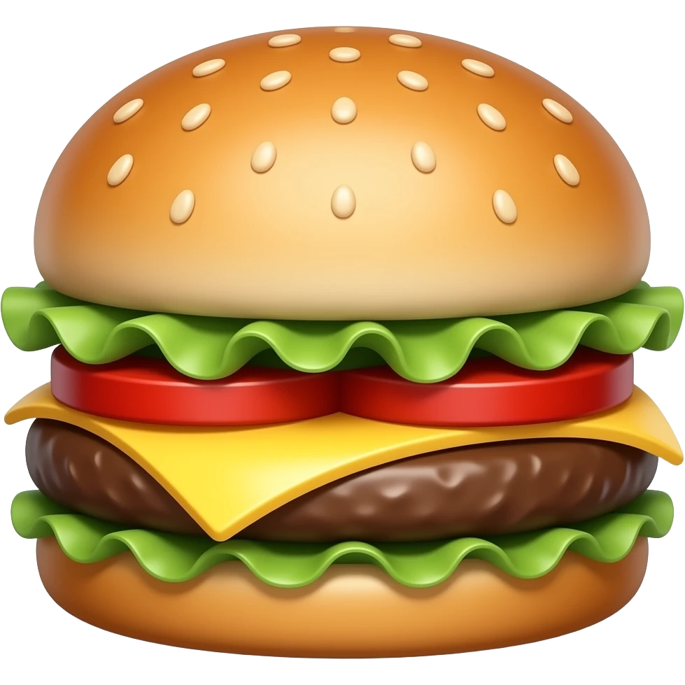 burger guy emoji
